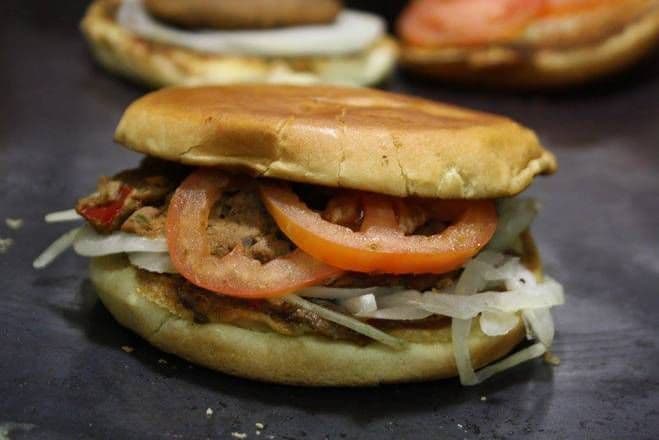 Chicken Bun Kabab