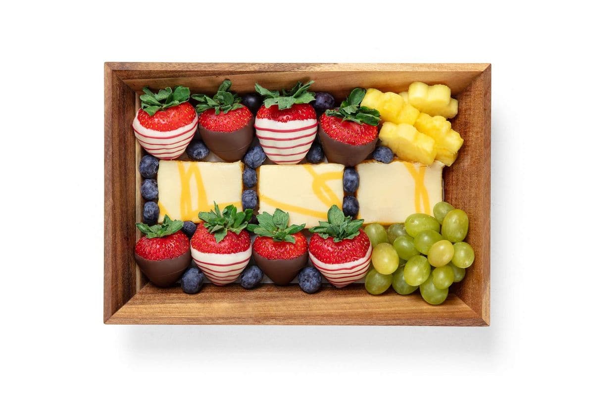 Sunny Lemon Bar Dessert Board