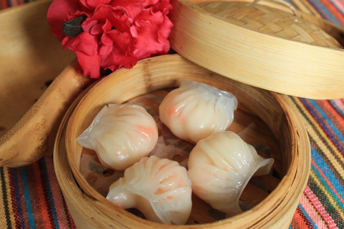Z1. Dumplings aux crevettes (4 mcx) / Shrimp Dumplings (4 pcs)