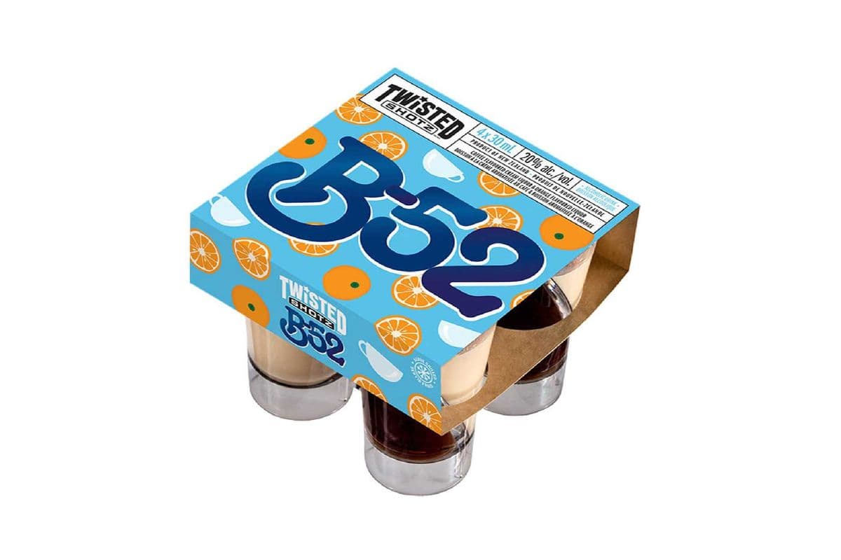 732111. TWISTED SHOTZ B52 (4 x 30ML)