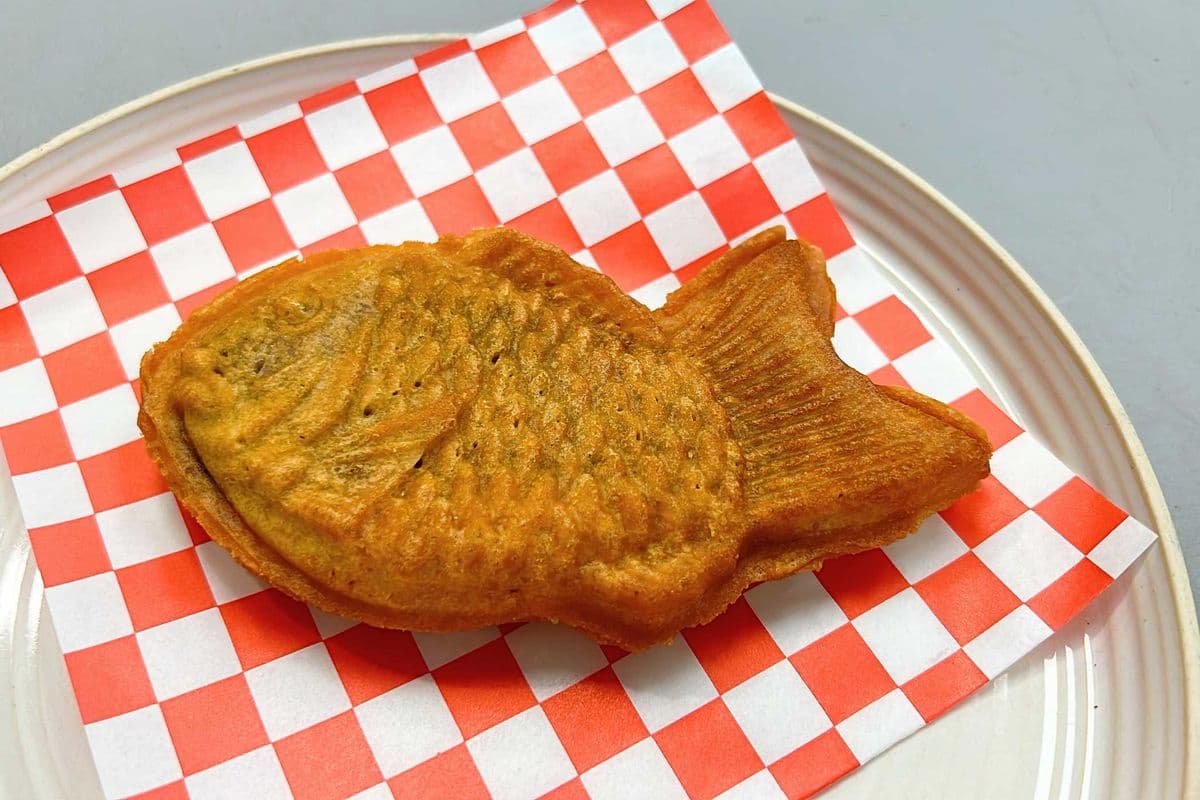 Deep-fried Taiyaki (Sweet Red Bean Paste)