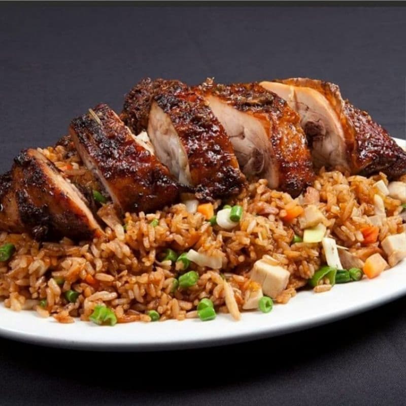 Jerk Chicken Fried Rice