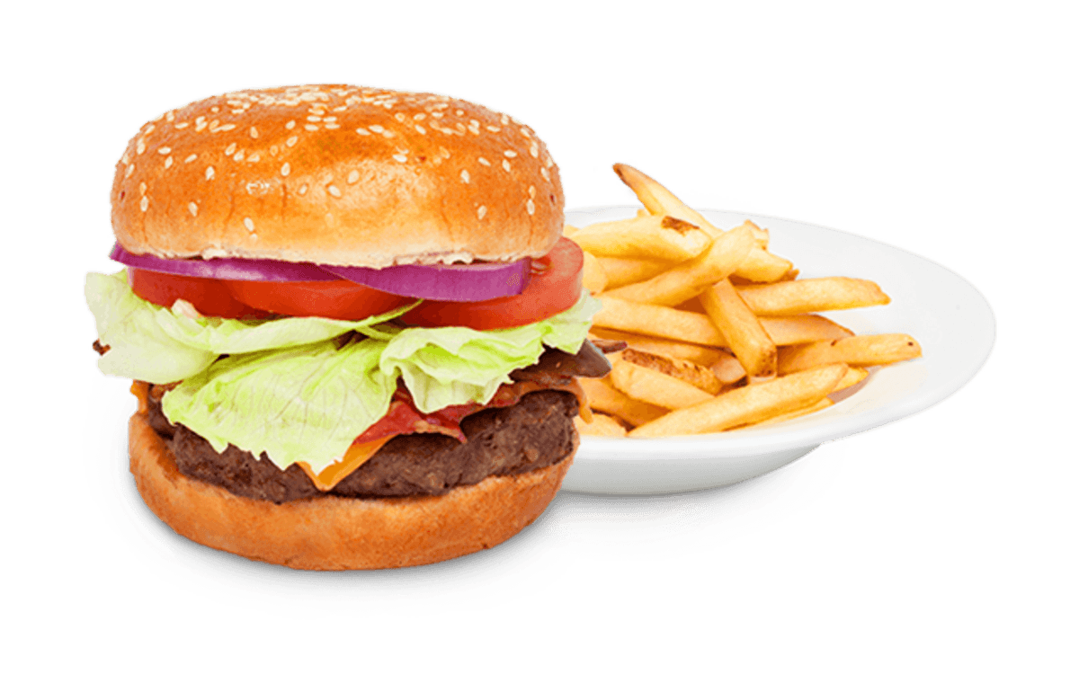 Hamburger Delux - Platter