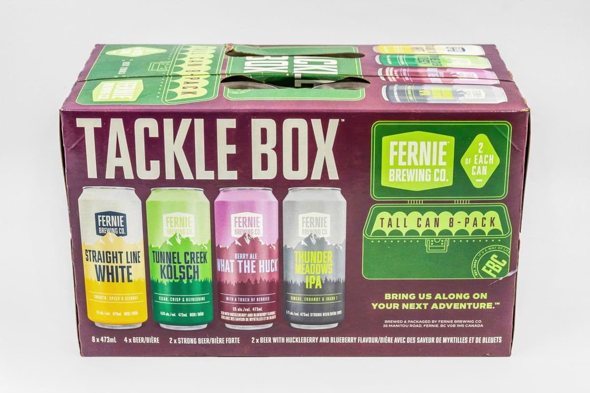 Fernie Brewing Tackle Box (8 Cans) (1 x 473 ml)