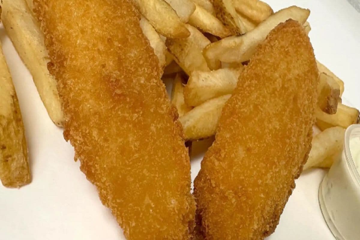 Two Pieces Halibut Tenders Appetizer