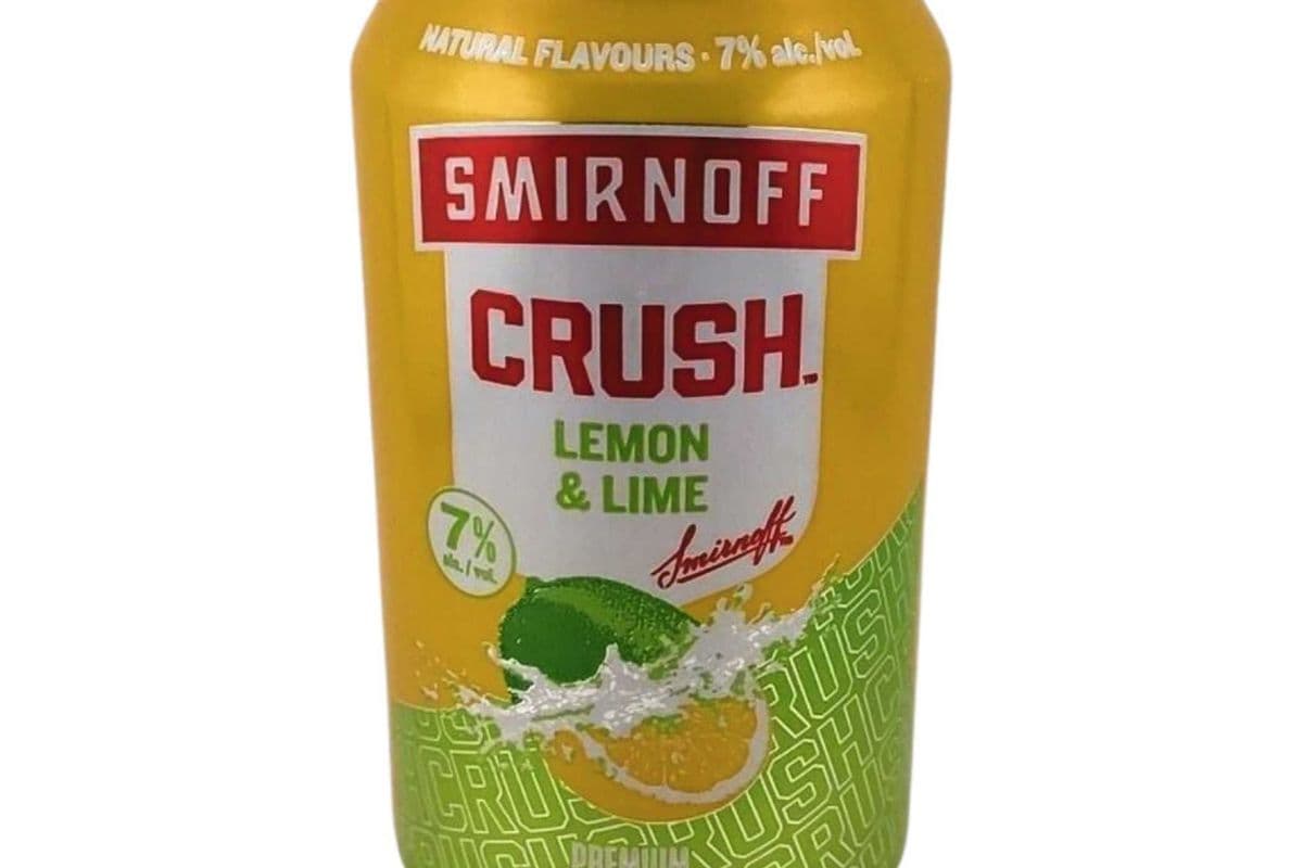SMIRNOFF CRUSH LEMON LIME 6 CAN (1 x 6X355 ML)