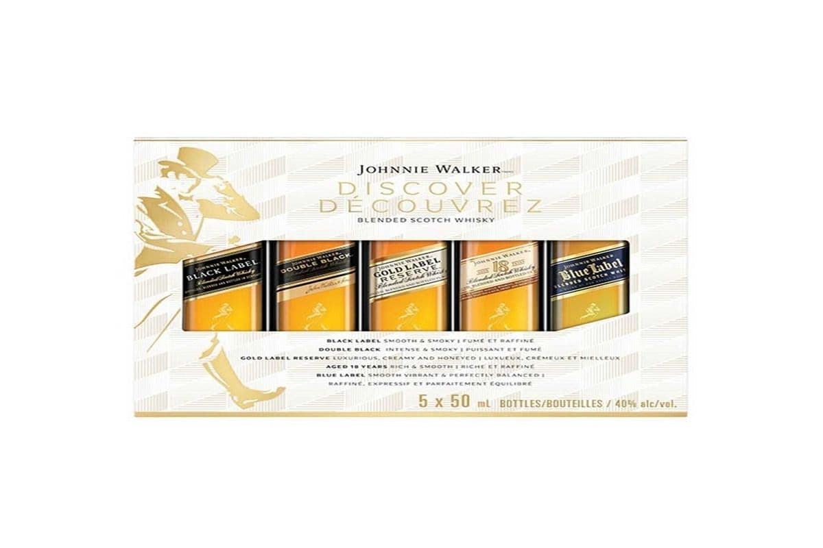 JOHNNIE WALKER DISCOVER TASTE PACK (5 x 50ml)