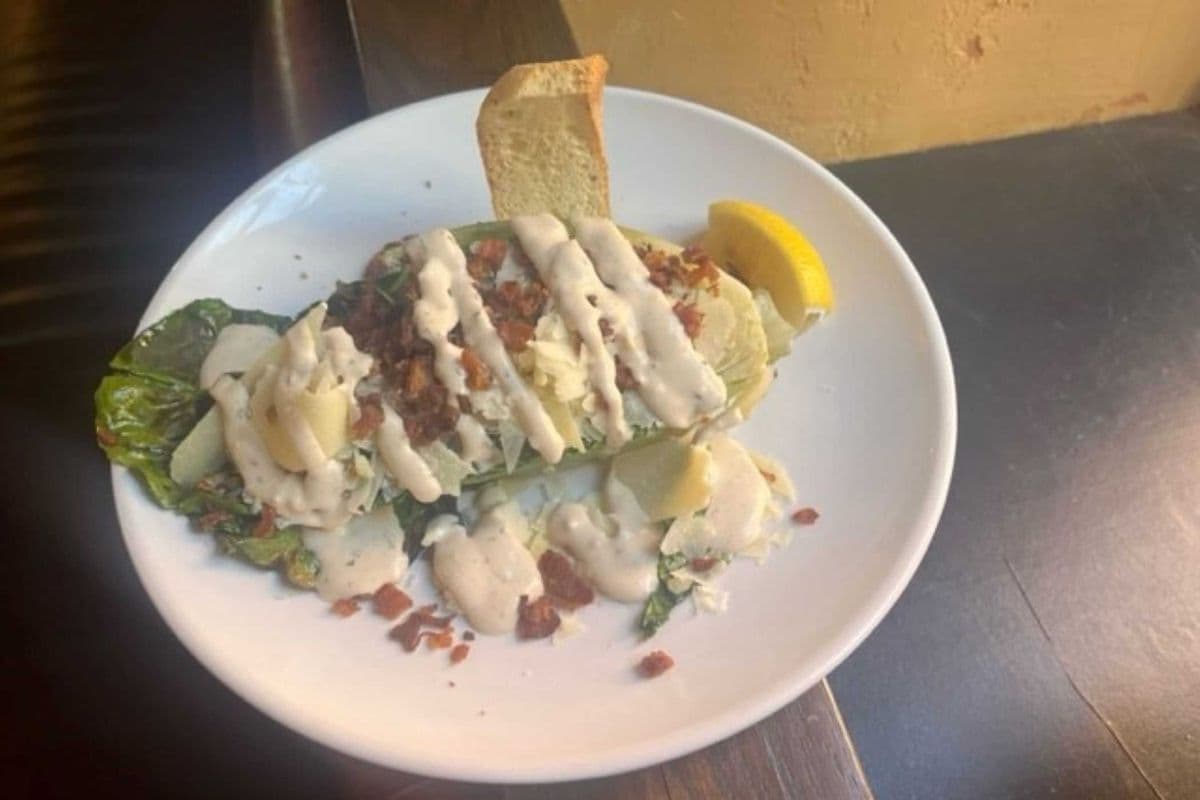 Grilled Caesar Salad