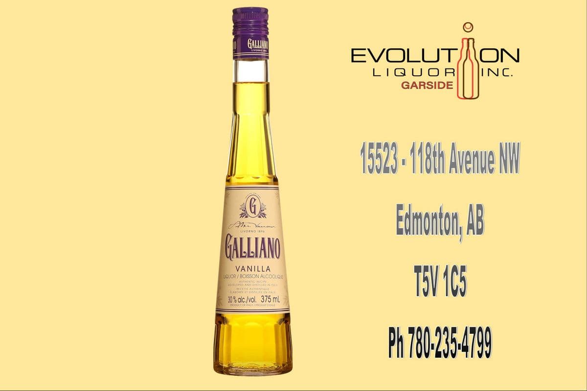 Galliano Vanilla Liqueur 0375G (1 x 375 ml Glass Bottle)