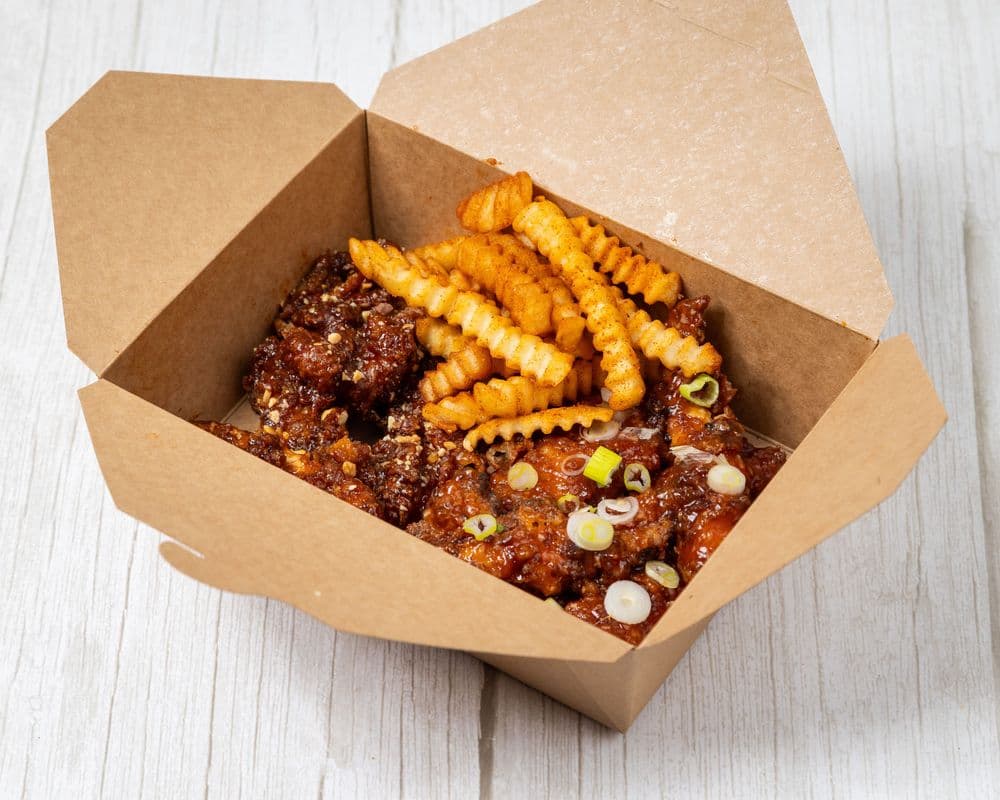 8‑Chicken Tenders + Fries Combo in Seoulmate (Korean gochujang) sauce