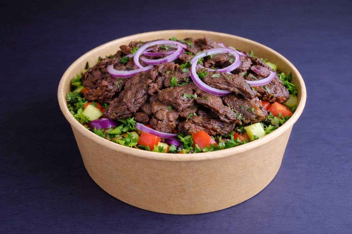 Beef Kabab Salad
