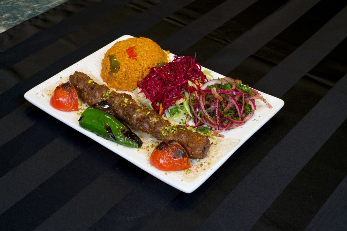 Ground Beef-Pistachio Kebab / Fıstıklı Kebap