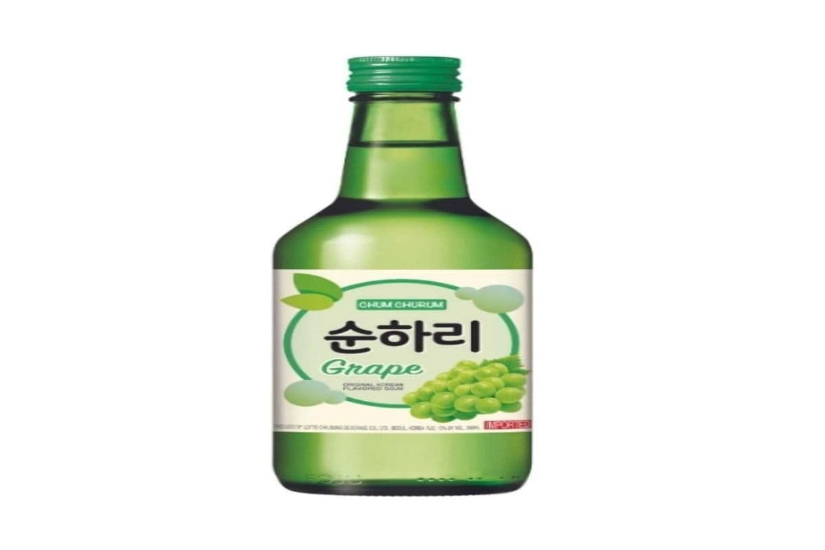 CHUM CHURUM GRAPE - SOJU 360 ML (1 x 360 ML)