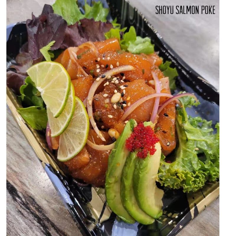 Shoyu Salmon Nami Poke