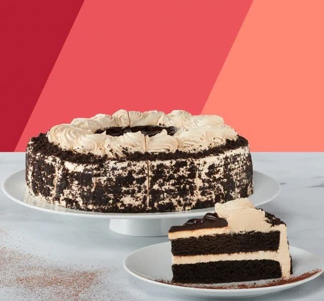 Peanut Butter Mousse Layer Cake