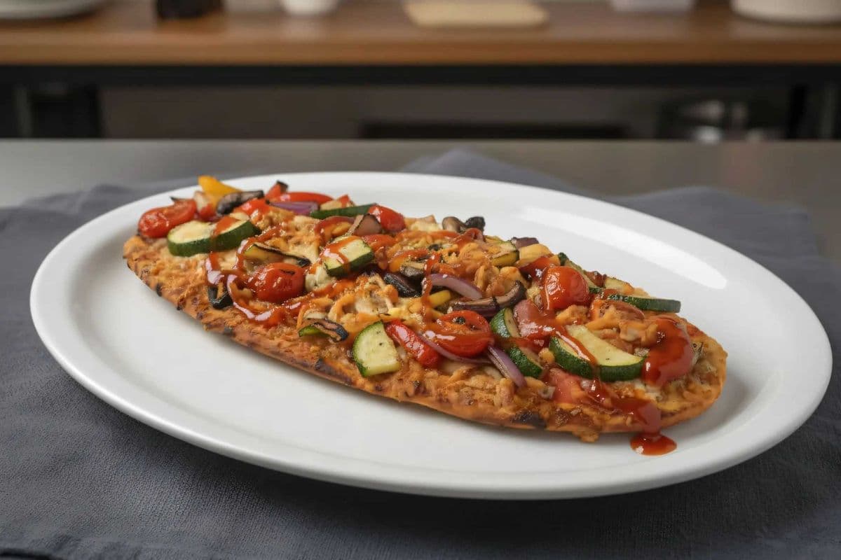 Loaded Chicken Flatbread