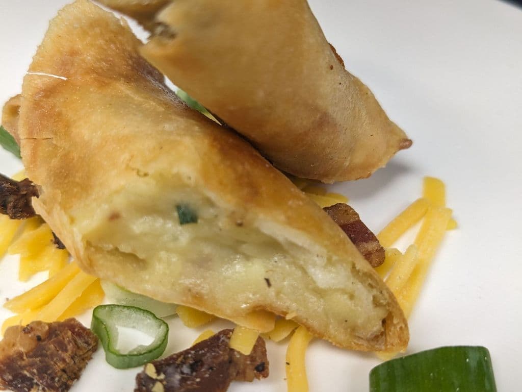 Loaded Potato Spring Roll