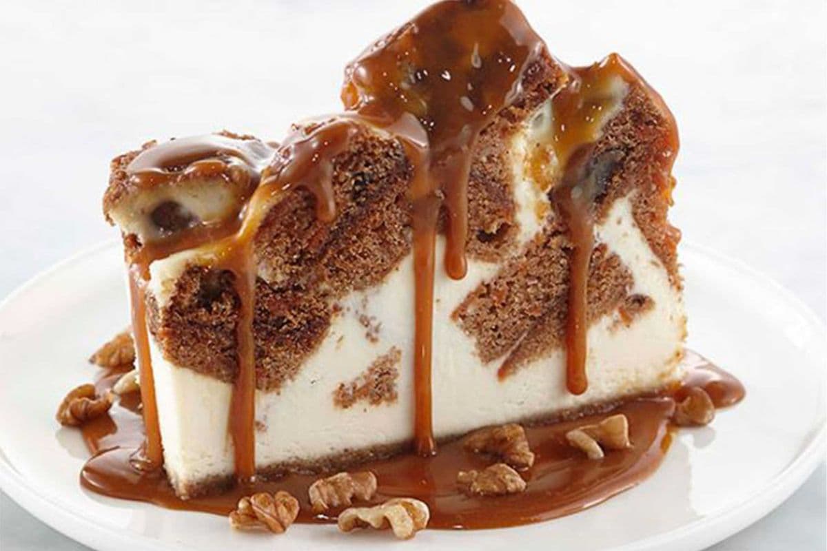 Carrot Caramel Cheesecake