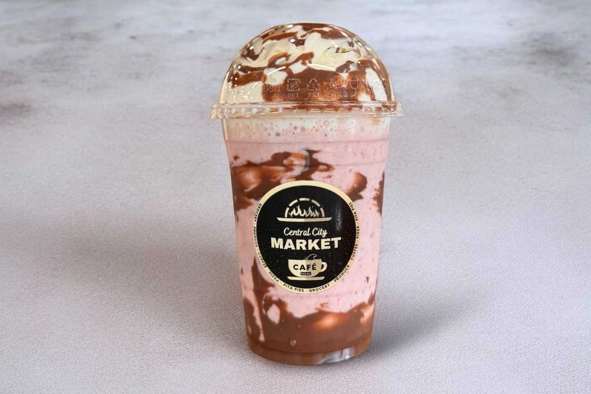 Strawberry Nutella Milkshake