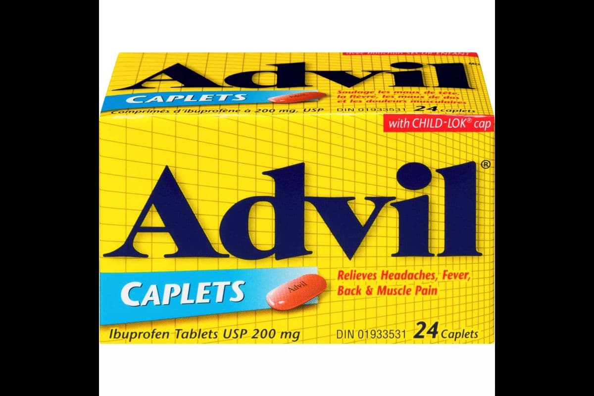 Advil 200mg (24 Caplets)