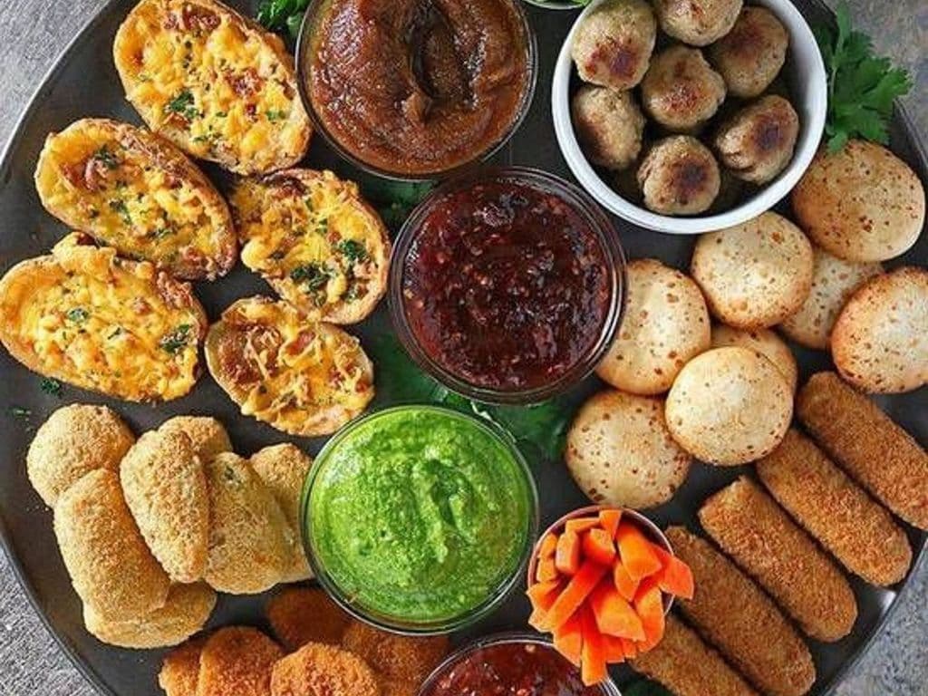 Rangoli Shakahari Platter