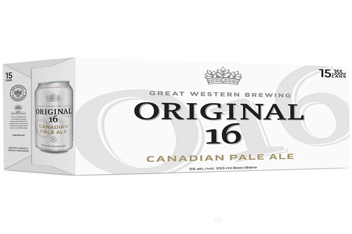 ORIGINAL 16 CANADIAN PALE ALE 15PK (1 x 15*355ML)