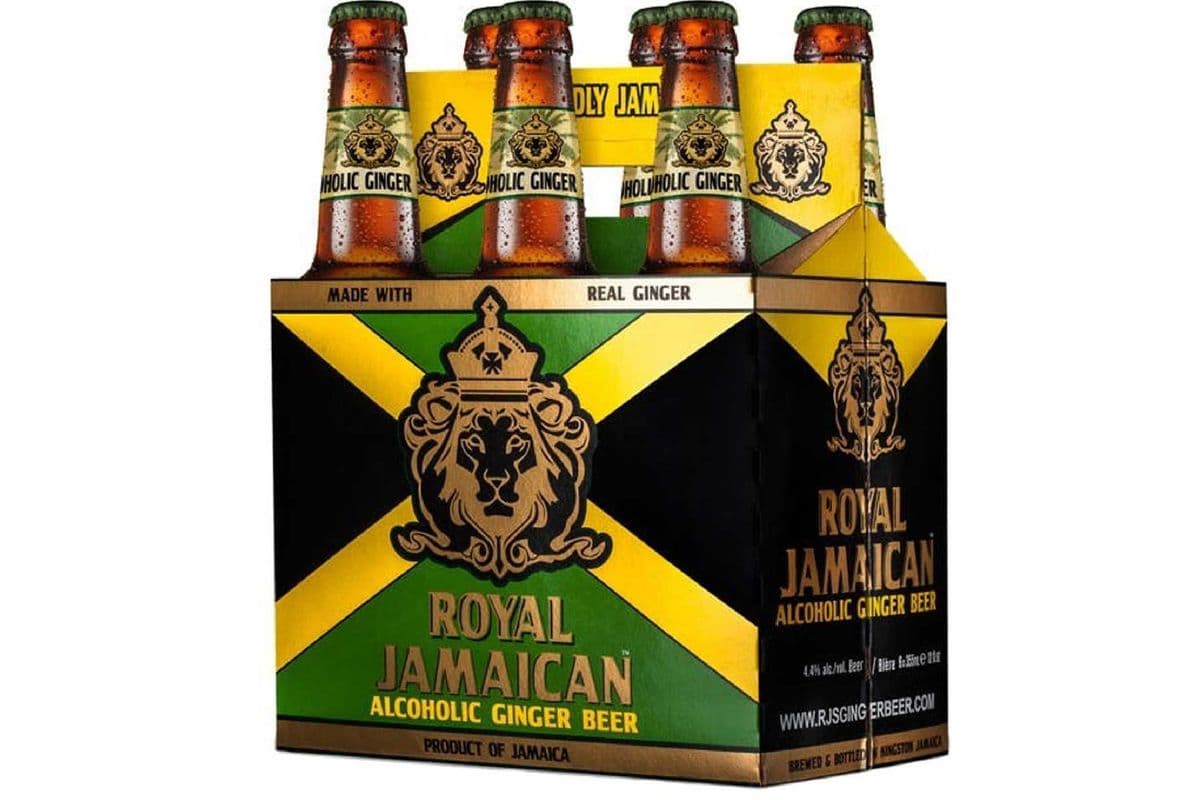 Royal Jamaican Ginger Beer (6 Pack Bottles) (6 x 355 ml)