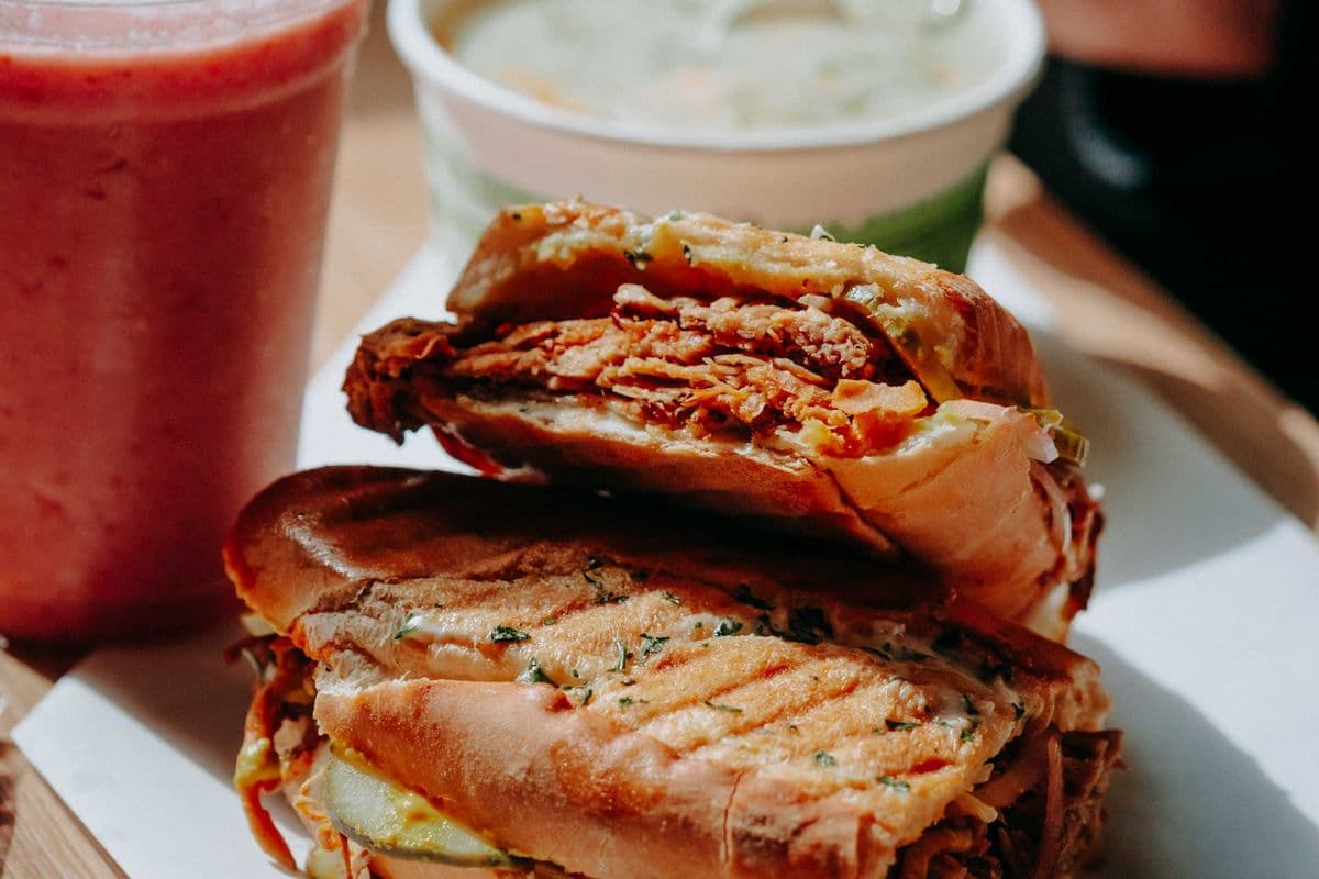 Cuban Sandwich and Soup Combo