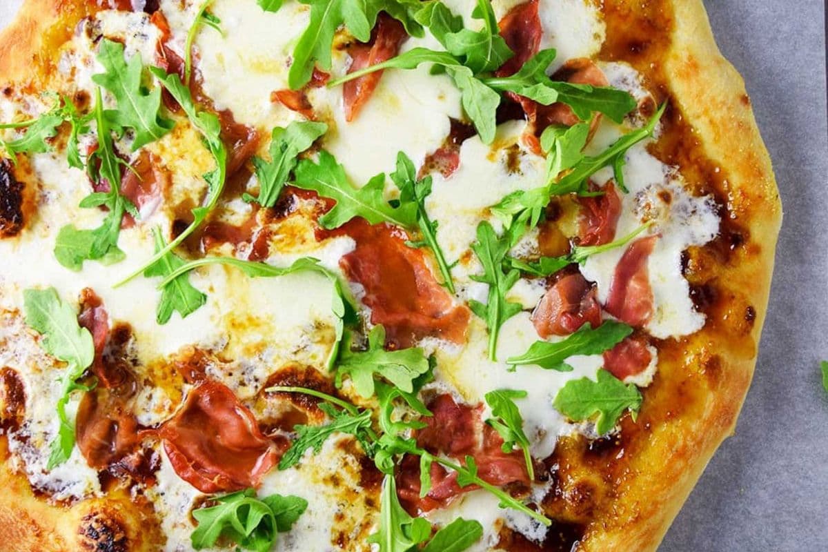 Large 16" Pizza al Prosciutto e Rucola (Prosciutto and Arugula)