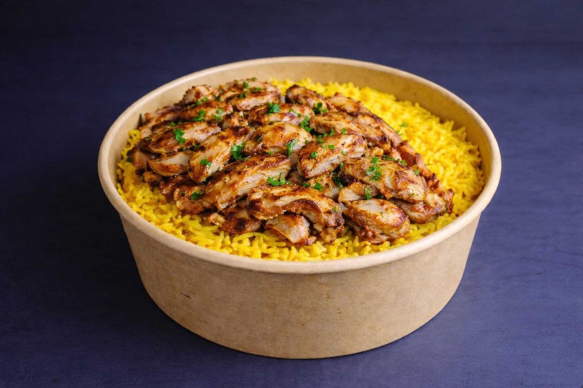 Beef Donair Rice Bowl