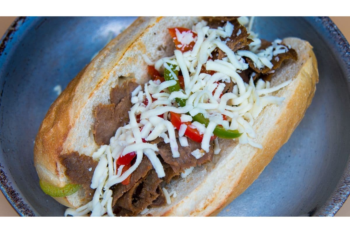 Donair Philly Melt with Fries