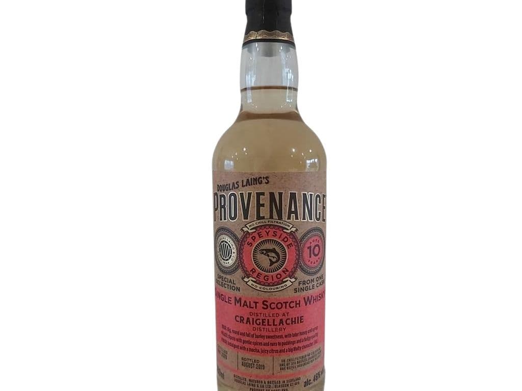 Douglas Laings - Provenance Speyside Craigellachie 10 Year Old (700ml)