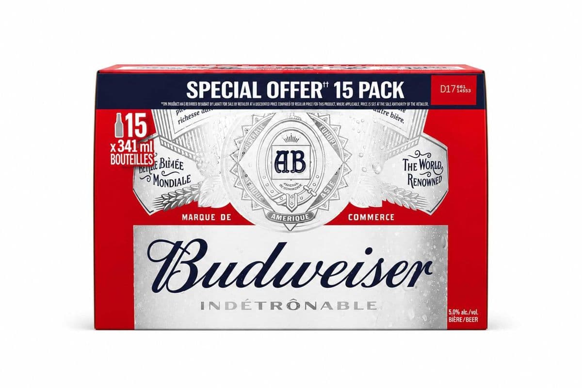 Budweiser (15 x 341ml)