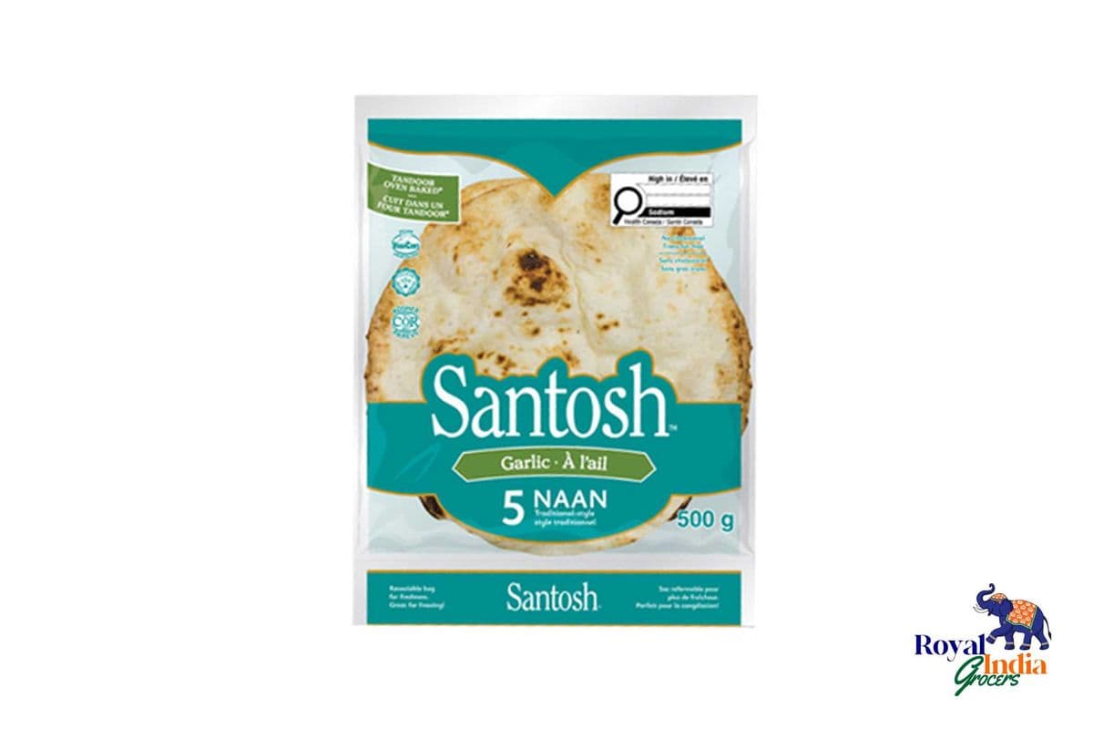 Santosh Garlic Naan (5 pcs)