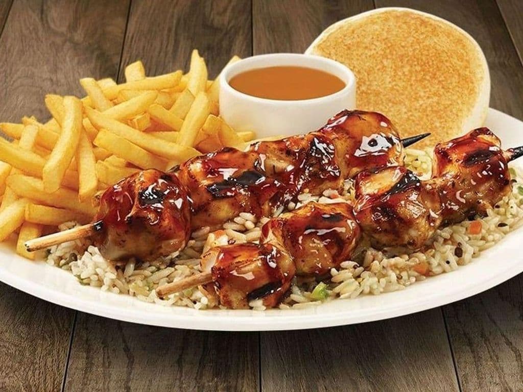 Brochette de poulet / Chicken Brochette