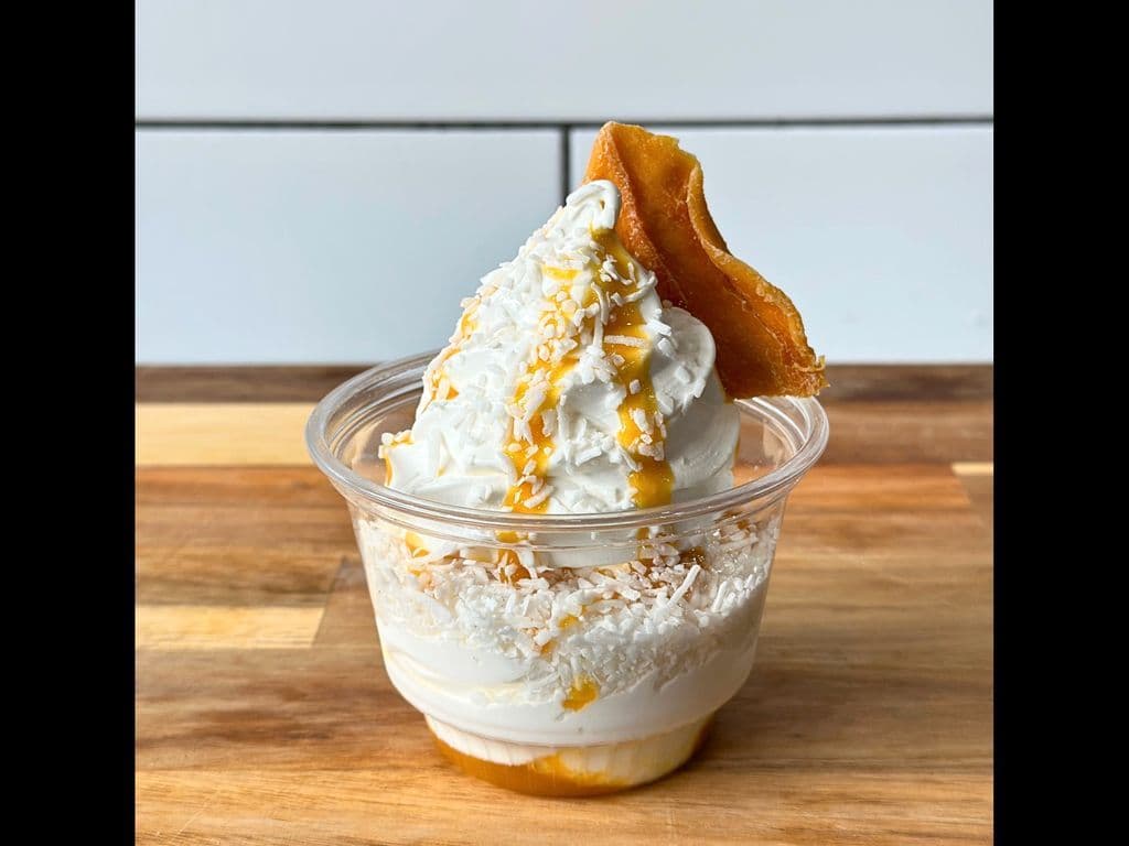 Mango Coconut Sundae