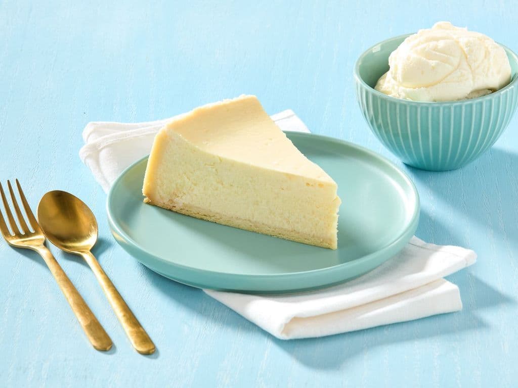 NY cheesecake Plain w/ Ice Cream
