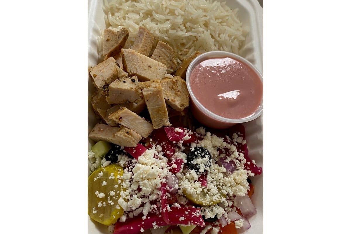 Habibi Chicken Rice Platter