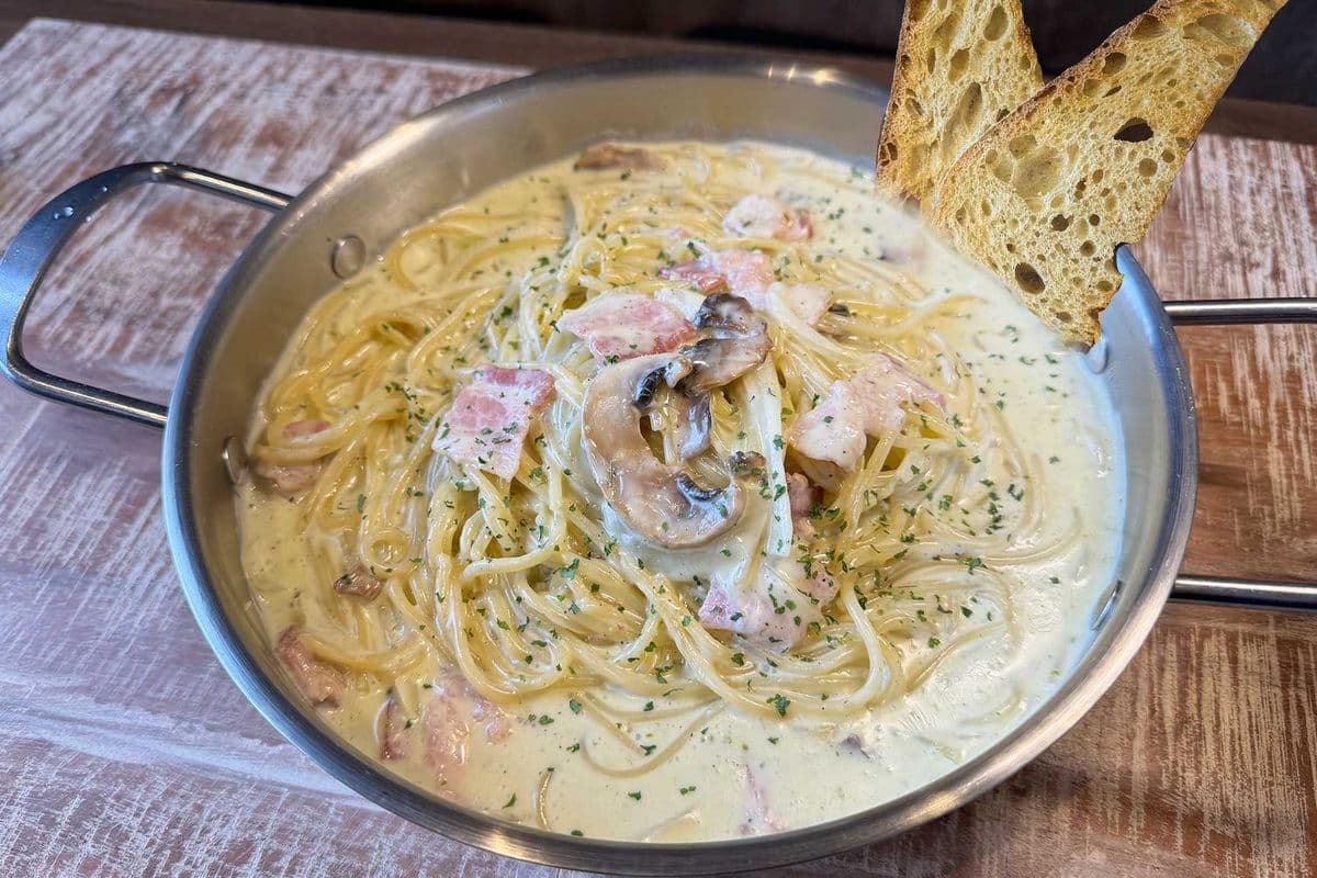 Basil Cream Pasta (Only Noodles)|바질 크림 파스타