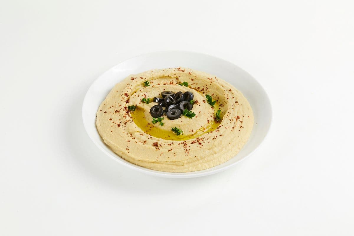 Roasted Red Pepper Hummus Appetizer