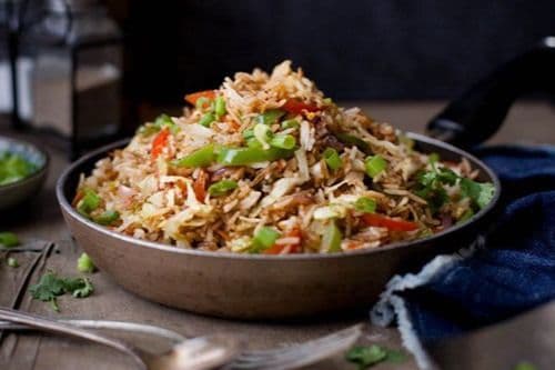 Ginger Garlic Fried Rice