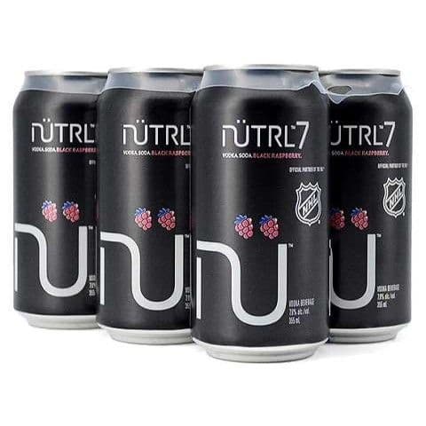 NUTRL7 VODKA SODA BLACK RASPBERRY 6PC (6 X 355ML)