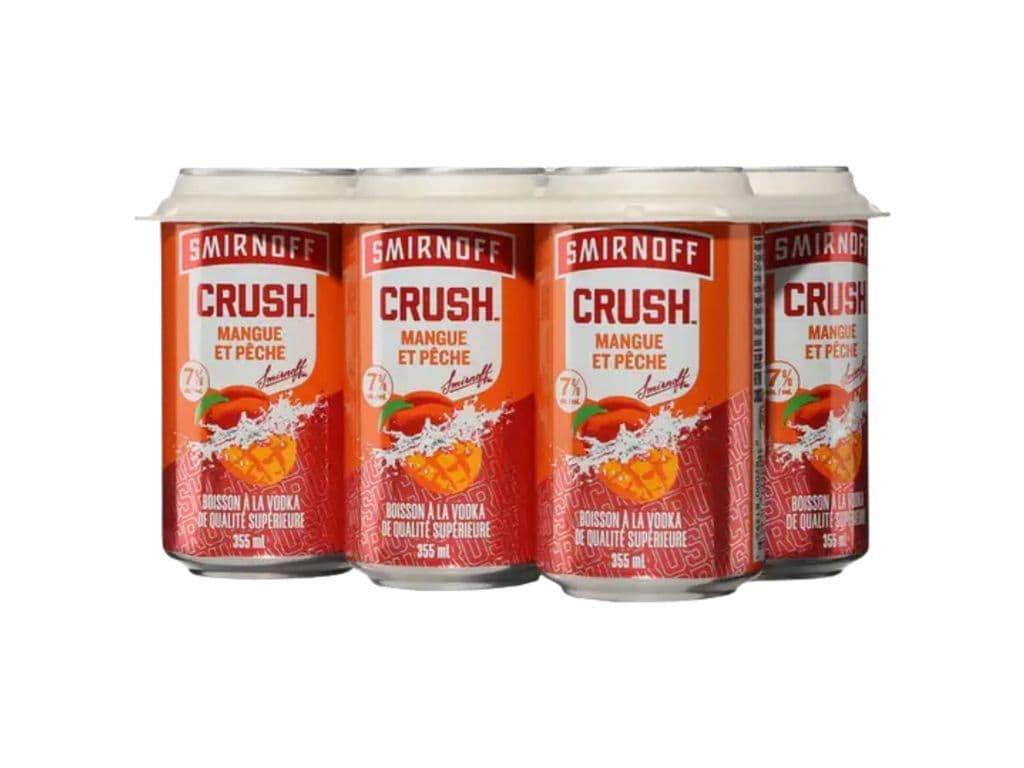 Smirnoff Crush Mango and Peach 6pk