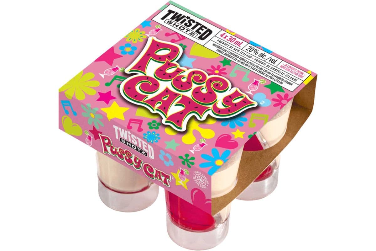 Twisted Shotz Pussy Cat (4 x 30ml)