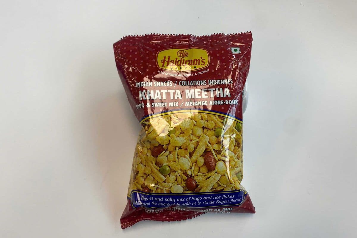 Haldiram's Khatta Meetha Indian Snacks (150g) (270 Cal)