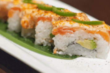 114. BBQ Eel Oshi Sushi