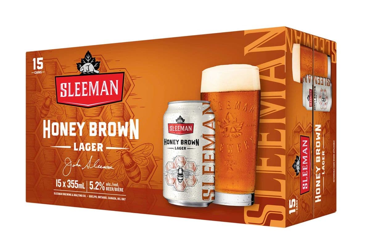 Sleeman Honey Brown 15 Pk (15 x 355ml)