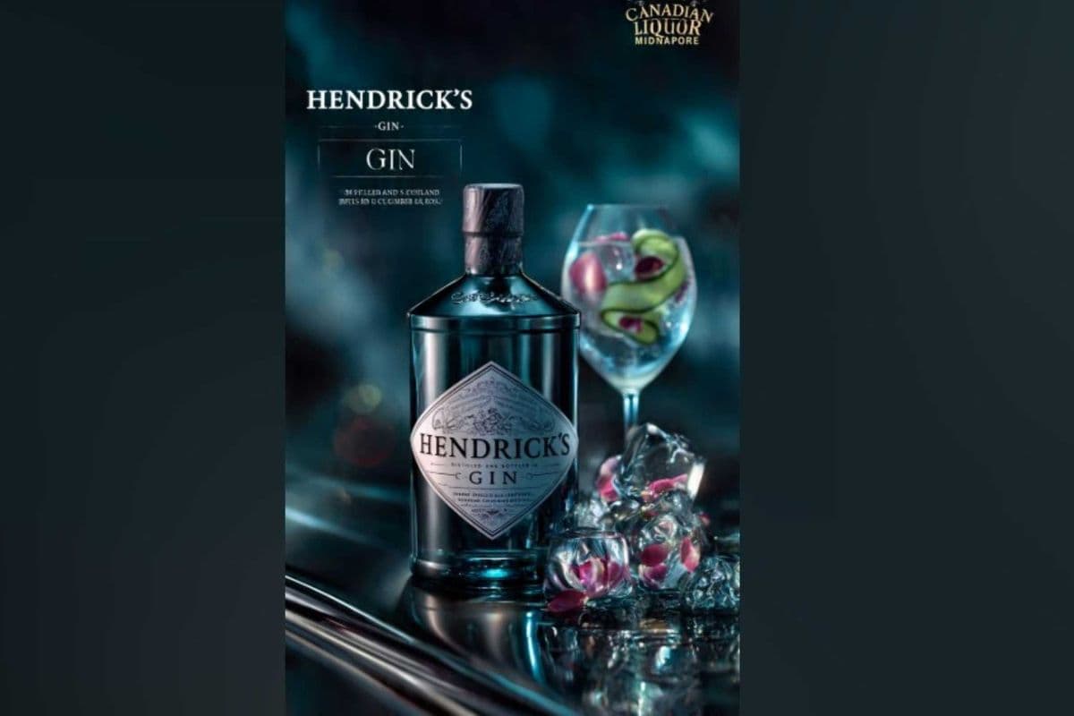 HENDRICK'S GIN 41.4% ABV (1 x 750 mL)