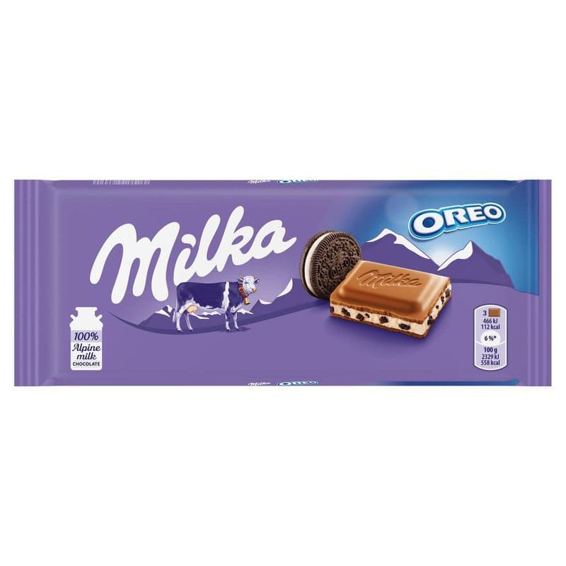 Milka & Oreo Chocolate Bar - EUROPE