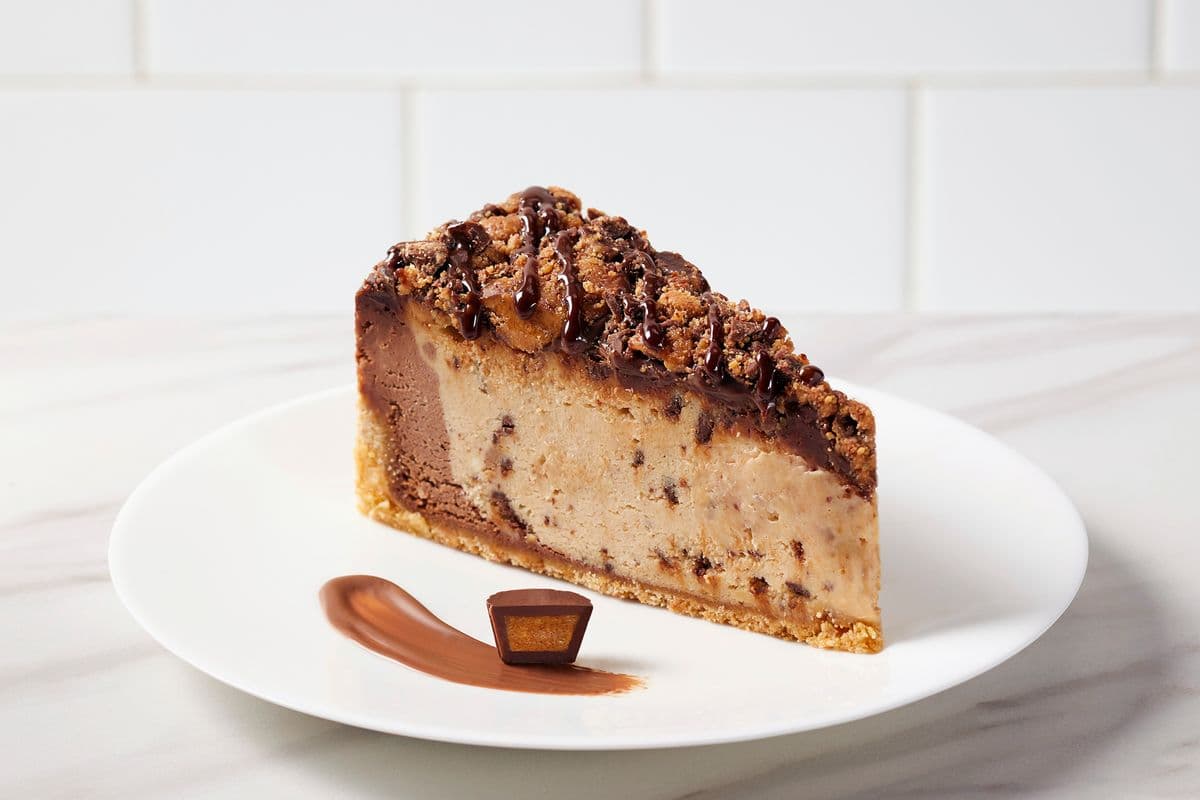 Tranche de gâteau au fromage Cheesecake Factory Reese’s / Reese’s Cheesecake Cheesecake Factory Slice